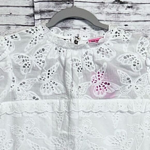 Kate Spade Butterfly Eyelet Top - Picture 7 of 15